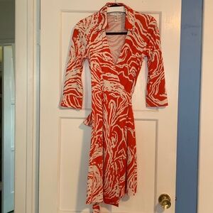 Diane Von Furstenberg Silk Wrap Dress